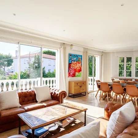 Villa Large 7 Bedrooms Near Beach, Sea View, Islands & Bay Of Cannes